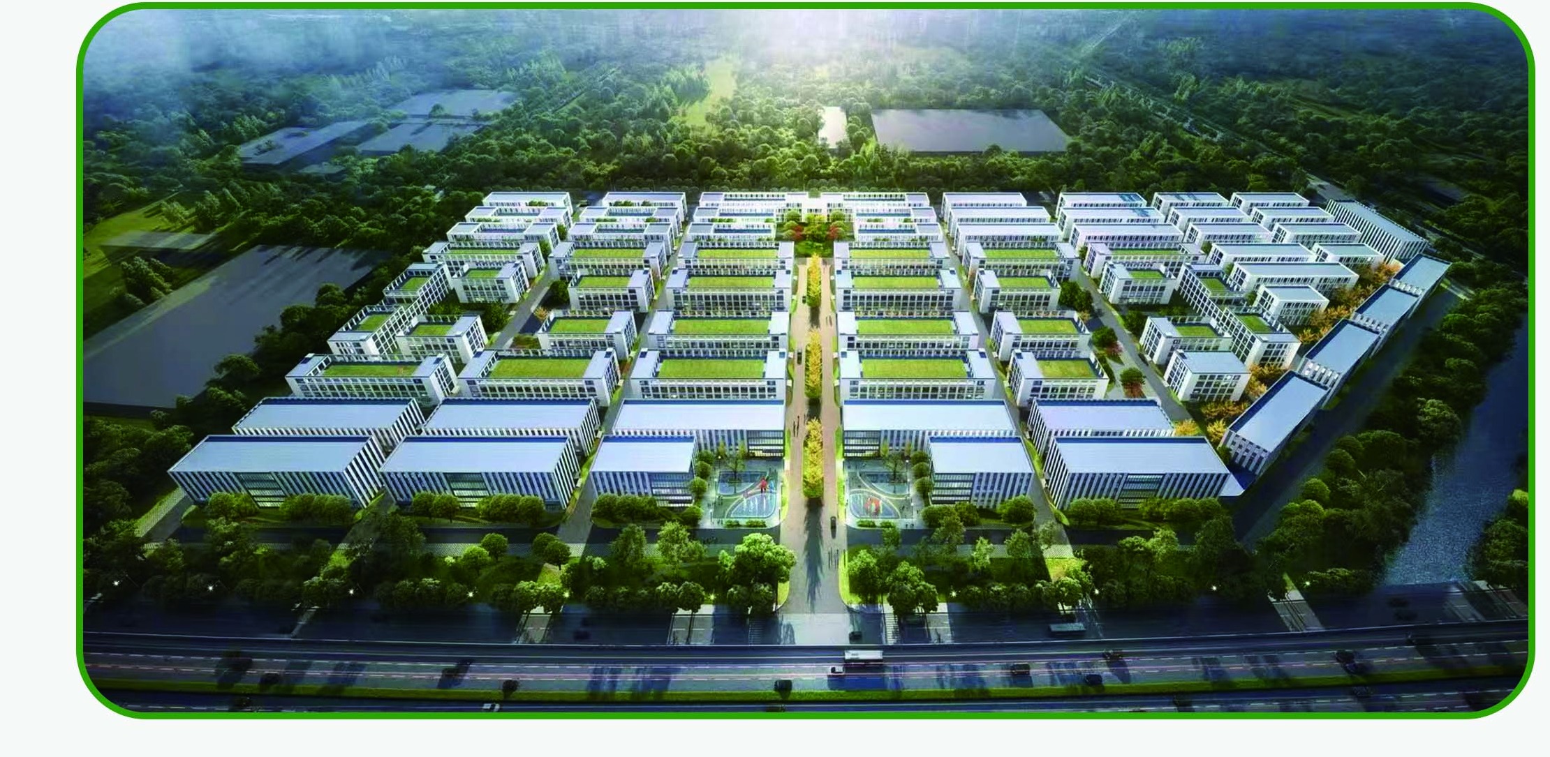 江苏悦步环保设备有限公司公司俯瞰图